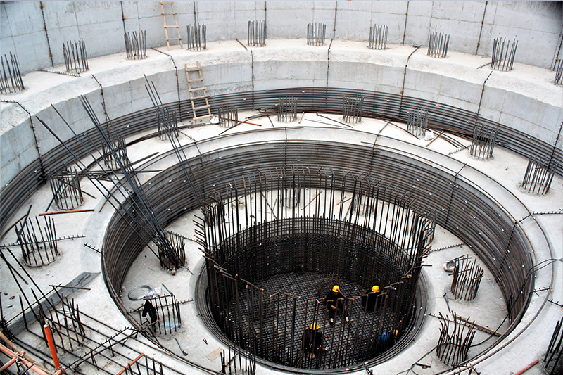 西安第五污水處理廠(chǎng)沉淀池樁基工程